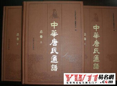 唐姓起源，唐姓的來源