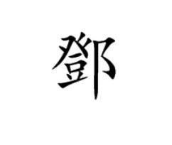 鄧姓起源,鄧姓的來(lái)源