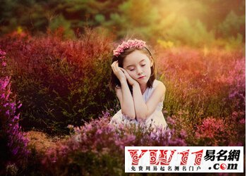 帶曦結尾的女孩清新名字