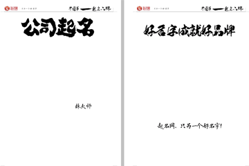 公司取名大師免費(fèi)取名