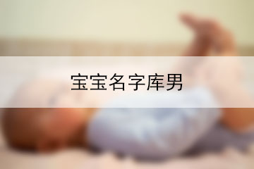 寶寶名字庫(kù)男