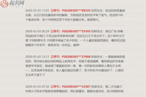 中國最權威的起名網(wǎng)站起名網(wǎng)用戶評價